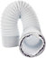 SPARES2GO Hose Pipe PVC Duct Extension Kit compatible with Sanyo Air Conditioner (6m, 5")
