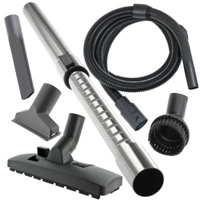 SPARES2GO Hose Tool Kit for Titan TTB774VAC 16L TTB775VAC 20L TTB776VAC 30L Vacuum Rod Set