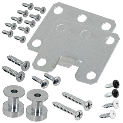 Sparefixd Kit De Vis Et Douille De Porte De Four Pour Fours Zanussi (réf. 50293036005) Compatible ZOB, ZOU, ZYB, Etc.
