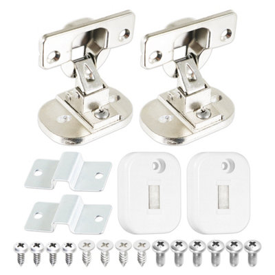 SPARES2GO Integrated Door Hinge Magnetic Fixing Kit for Caple WDI3301 WMI3000 WMI3001 WMI3006 WMI3007 Washing Machine (20 Pieces)