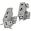 SPARES2GO Integrated Door Hinge Pair compatible with Ikea Fridge Freezer 3362 3363 5.0 41,5
