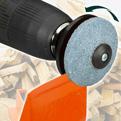 SPARES2GO Kindling Splitter Club Hammer Blade Sharpener Chisel Log Wood ...