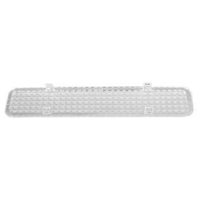SPARES2GO Light Cover Diffuser Panel Plate for Fridgemaster MC55251 MS91500 Fridge Refrigerator (19cm x 4cm)