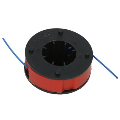 Spares2go Doppelfaden & Spule Für B&Q MGT600 Rasentrimmer – 2 Stück, 1,5mm Stärke