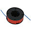 SPARES2GO Line & Spool compatible with Performance Power Strimmer Trimmer