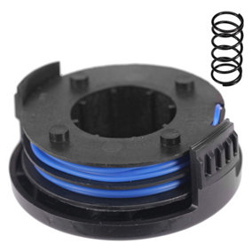 SPARES2GO Line Spool Cover compatible with Qualcast GT2518 GT2518X GT2551 GT2551X Strimmer Trimmer