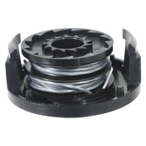 SPARES2GO Line & Spool + Cover compatible with Spear & Jackson S3525ET Strimmer Trimmer