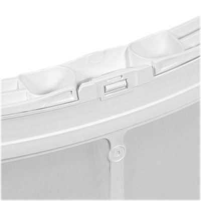 SPARES2GO Lint Fluff Mesh Screen Cage Filter compatible with Beko ...