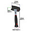 SPARES2GO Log Splitter Lump Hammer 2KG / 4lb Club Mallet + Wood Splitting Maul Wedge Kit