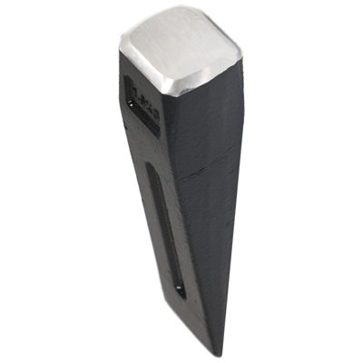 SPARES2GO Log Splitting Wedge Chisel Wood Fire Timber Splitter Maul Spike (1.5KG, 8")