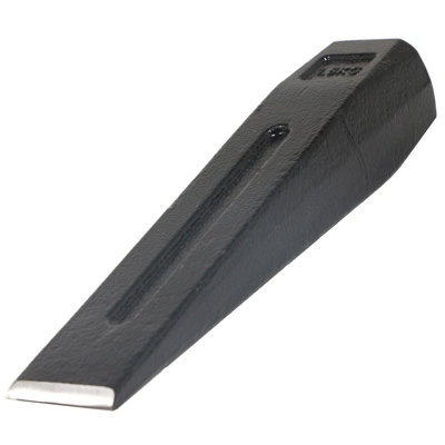 SPARES2GO Log Splitting Wedge Chisel Wood Fire Timber Splitter Maul Spike (1.5KG, 8")