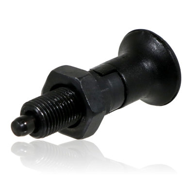 SPARES2GO M10 Index Plunger Spring Loaded with Rest Position Locking Pin Blackened Steel Price Comparisons | Compare The Build