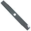 SPARES2GO Metal Blade compatible with Black + Decker GR360 Stripemaster 1-6 RM33 Wheeled Lawnmower (33cm)