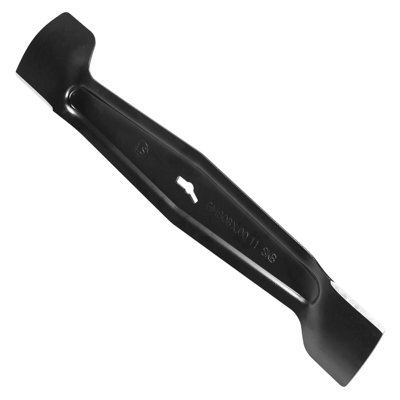 SPARES2GO Metal Blade compatible with Challenge MEB1435B Lawnmower 35cm