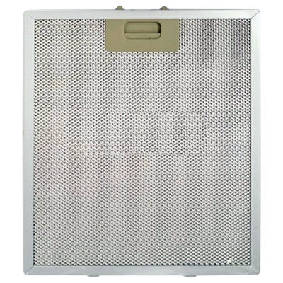 SPARES2GO Metal Grease Filter compatible with Homeking FW90.3SS Cooker Hood / Extractor Vent (320mm x 270mm)