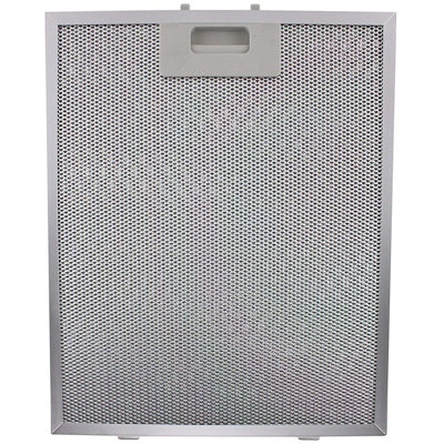 SPARES2GO Metal Mesh Filter compatible with Cooke & Lewis Cata Cooker Hood Extractor Vent Fan 320 x 260mm