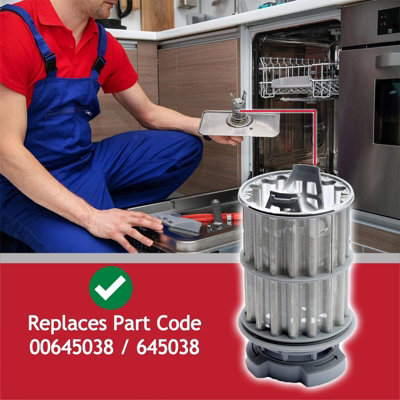 SPARES2GO Micro Drain Mesh Screen Cage Filter compatible with Siemens