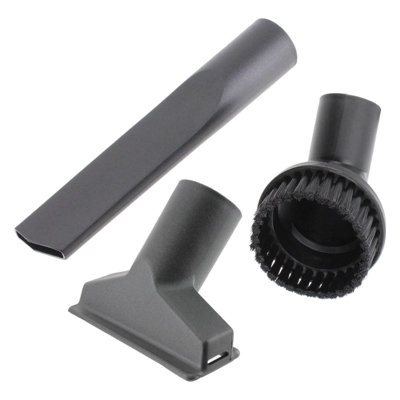 Spares2go Kit Utensili Pulizia Per Aspirapolvere Bush (Diametro 35mm) - 3 Pezzi: Lancia, Spazzola E Bocchetta Per Tappezzeria