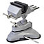 SPARES2GO Multi Angle Swivel Head Table Top Vice Clamp with Suction Base (70mm Jaws)
