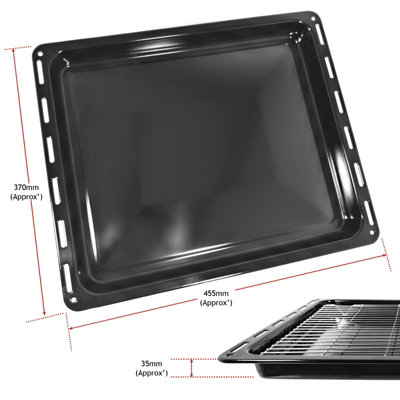 SPARES2GO Drahtregal Für Leisure Backofen/Herde, 463 X 360 Mm - Ersatzrost Für AL6CDW, AL6FDW