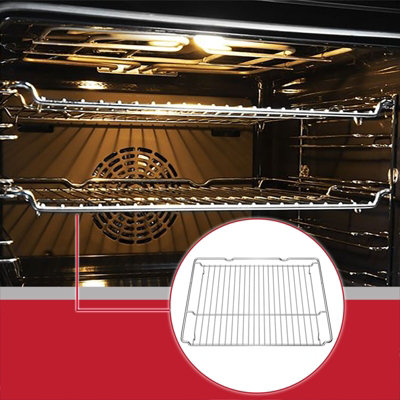 33 X 42cm Quality Iron Wire Cooker Grill Oven Shelf Rack For B&Q - Foto 6