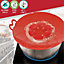 SPARES2GO Pan Lid Spill Stopper Silicone Pot Steamer Saucepan Cover Anti Boiling Overflow Protector