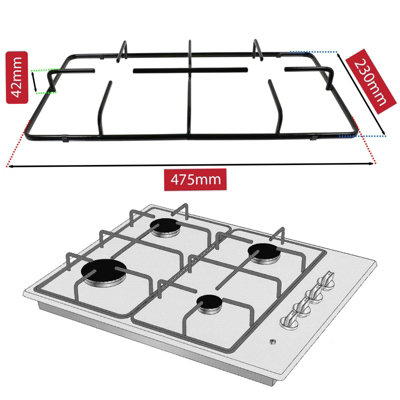 2 Drahtregale Für Flavel Ofen/Herde - Maße 397 X 365 Mm (BxT), Ersatz Für Verschiedene Modelle