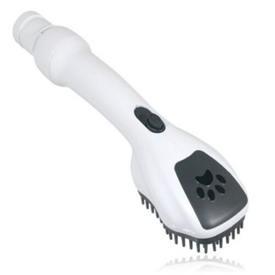 Dog hair best sale vacuum grooming brush