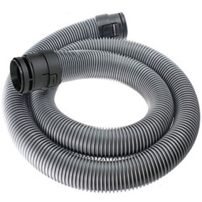 SPARES2GO Pipe Hose compatible with Miele S2110 S2111 Compact S2180 S2181 Vacuum Cleaner (2m, 38mm, Silver)