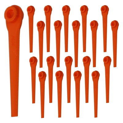 Spares2go Twin Line & Spule Für Flymo Trimmer/Rasentrimmer – Passend Für Viele Modelle (1,5 Mm Schnur, 2x5 M, Blau)