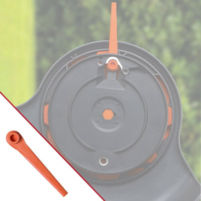 Spares2go Twin Line & Spule Für Flymo Trimmer/Rasentrimmer – Passend Für Viele Modelle (1,5 Mm Schnur, 2x5 M, Blau)