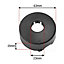 SPARES2GO ProTap Spool Line Cap Cover compatible with Bosch Art 23 26 30 Easytrim Combitrim Strimmer Trimmer