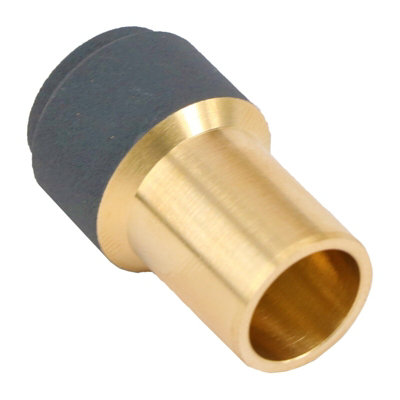 SPARES2GO Radiator Valve 15mm x 10mm Anthracite Pushfit Reducing ...