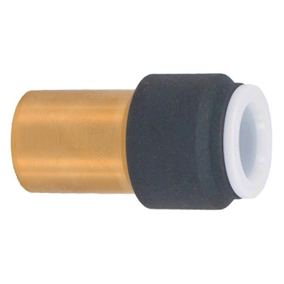 SPARES2GO Radiator Valve 15mm x 10mm Anthracite Pushfit Reducing ...
