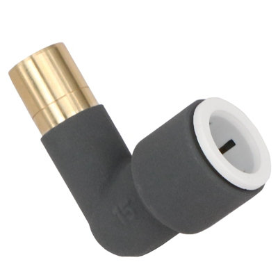 SPARES2GO Valvola Per Termosifone, 15 Mm X 10 Mm, Nera, Riduzione Della - Foto 8