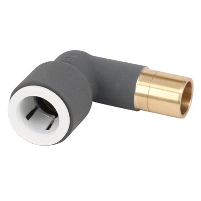 SPARES2GO Valvola Per Termosifone, 15 Mm X 10 Mm, Nera, Riduzione Della