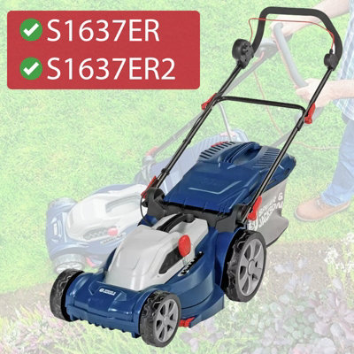 SPARES2GO Rotary Blade for Spear Jackson S1637ER S1637ER2 37cm