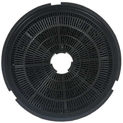 SPARES2GO Round Charcoal Carbon Filter compatible with Lamona HJA2180 HJA2230 HJA2240 Cooker Hood