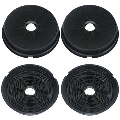 Spares2go Round Charcoal Vent Filters Compatible With Baumatic Cooker Hood Pack Of 4 Sti~5056026761437 01c MP?$MOB PREV$&$width=768&$height=768