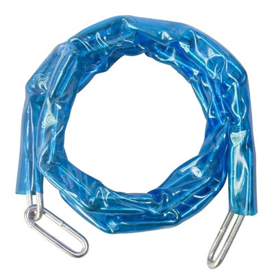 SPARES2GO Security Chain Links Bike Lock Bicycle Garage Door Locking Gates