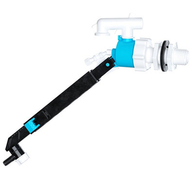 SPARES2GO Zijingang Kogelkraan Voor Toilet - Verstelbare Vlotterarm Inlaat 1/2 Inch, Universeel