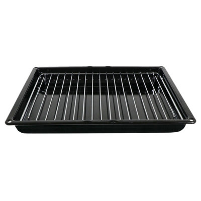 SPARES2GO Kleiner Backbräter für Thetford, passend für Smev, passend für Cramer Caravan Wohnmobil Backofen Herd Einsatzgitterständer (355 mm x 280 mm