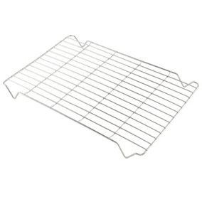 SPARES2GO Small Grill Pan Rack Insert Tray compatible with Hotpoint Oven Cookers (335mm x 225mm)