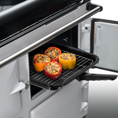 Spares2go Grillpfannen-Rost Für Hotpoint Ofen – Edelstahl, Maße 335 X 225 X 30 Mm