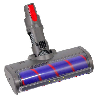 SPARES2GO Soft Roller Brush Head Floor Tool compatible with Dyson