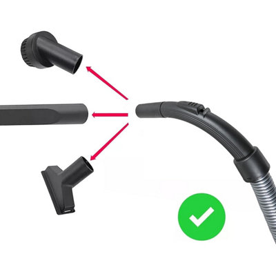 SPARES2GO Spare Parts Hose Tool Kit for Morphy Richards 980563 980571 ...