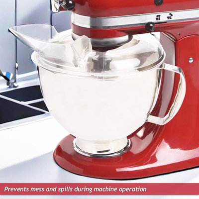 SPARES2GO Splash Guard for KitchenAid 5KSM 7580 7591 7990 6.9L Stand ...