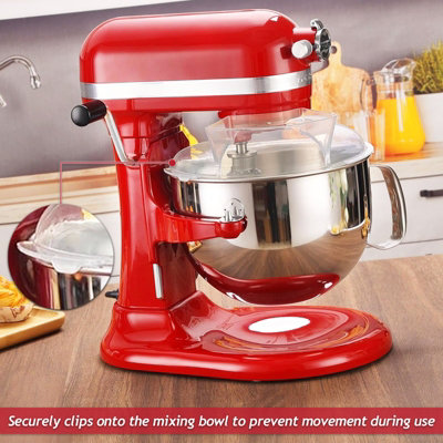 SPARES2GO Splash Guard for KitchenAid 5KSM 7580 7591 7990 6.9L Stand ...