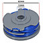 SPARES2GO Spool Line and Cap compatible with Ryobi RLT4027 RLT4125 RLT5027 RLT5125 RLT5127 Strimmer Trimmer (5m)