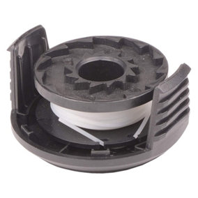 SPARES2GO Spool Line and Cover compatible with Gardenline N1F-GT-250/20-D Strimmer Trimmer